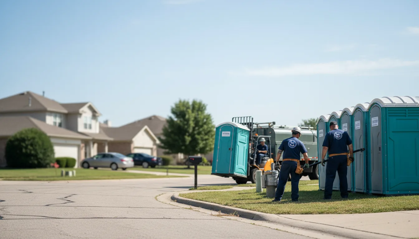 Porta Potty Rental in Powell, TX near me